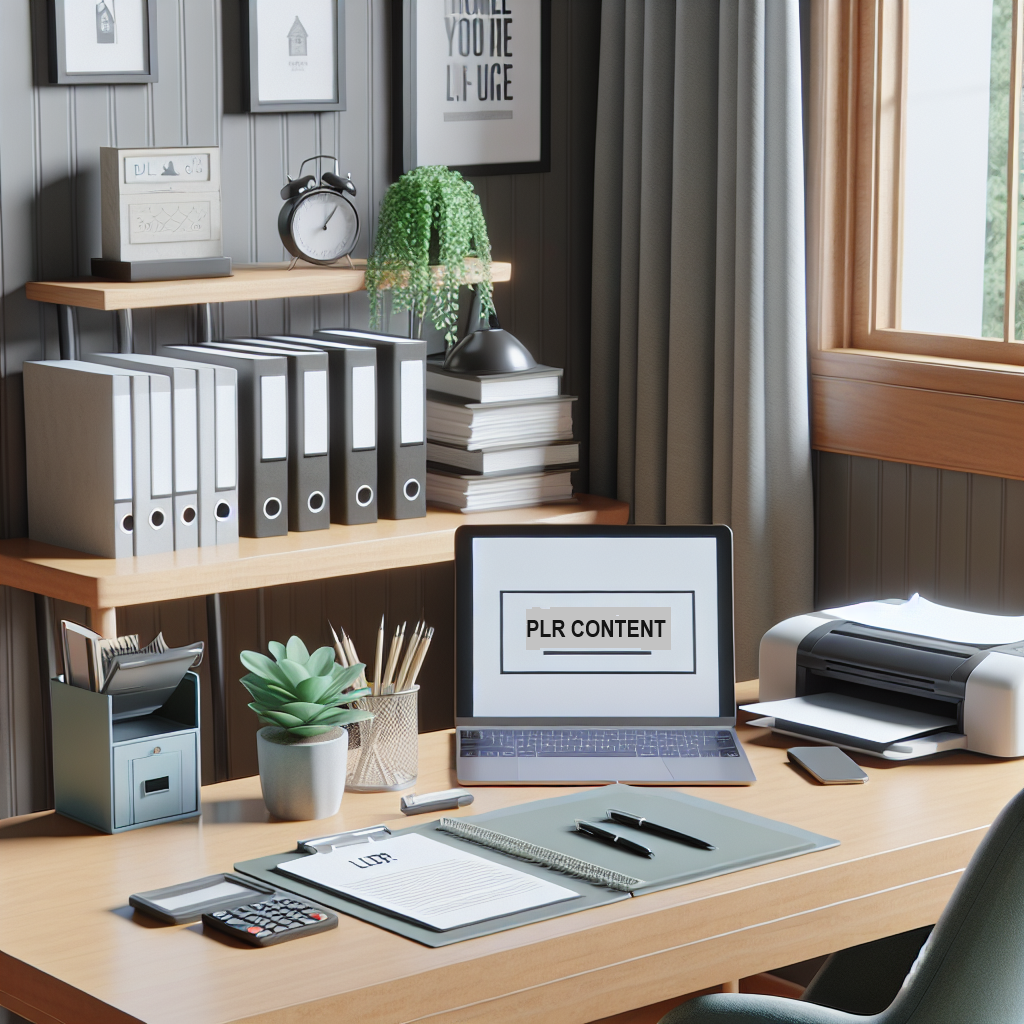 PLR Content – Essential for the Home-based Business Model